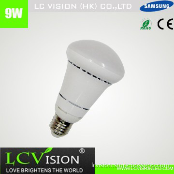 New 9W Samsung LED lamp / 850lm/ Aluminum+PC/E27 B22 led bulb